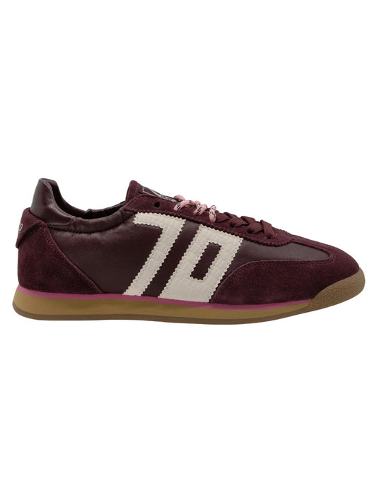 rocket sneaker in 'wine butter'
