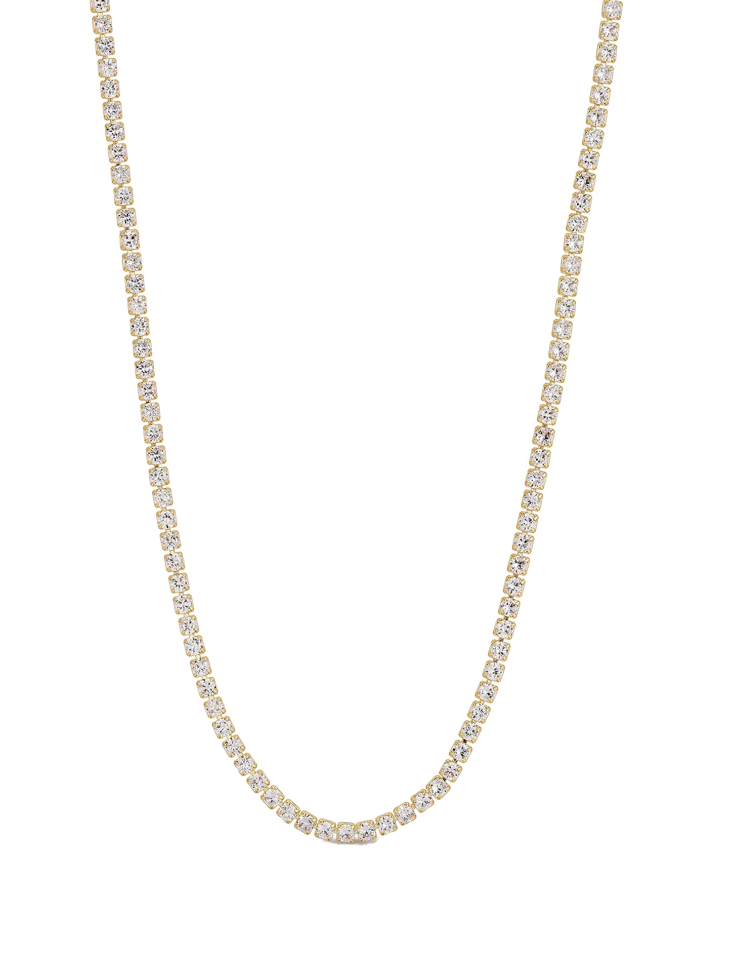 90s baby tennis necklace