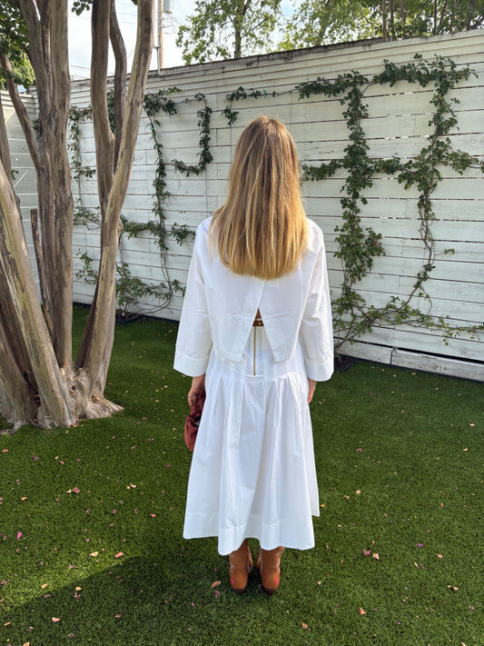 harrison skirt in white