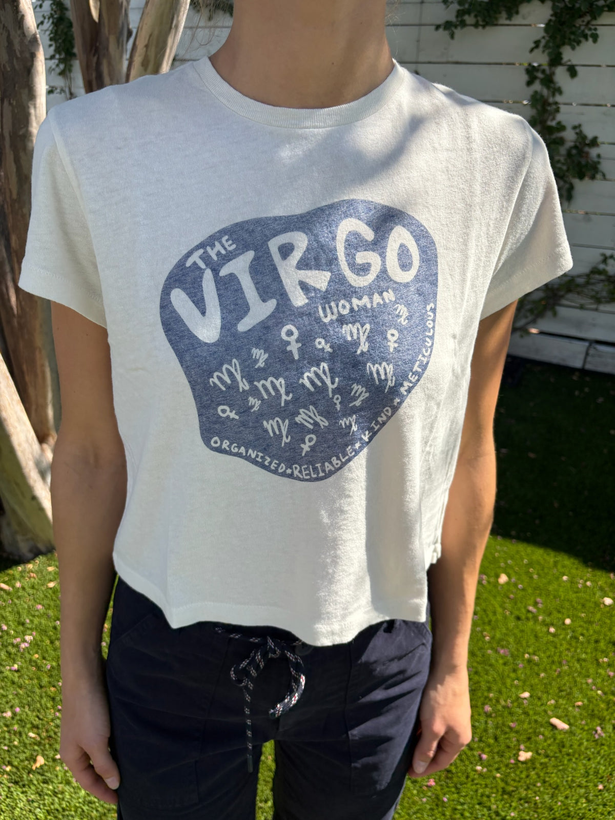 virgo boxy tee
