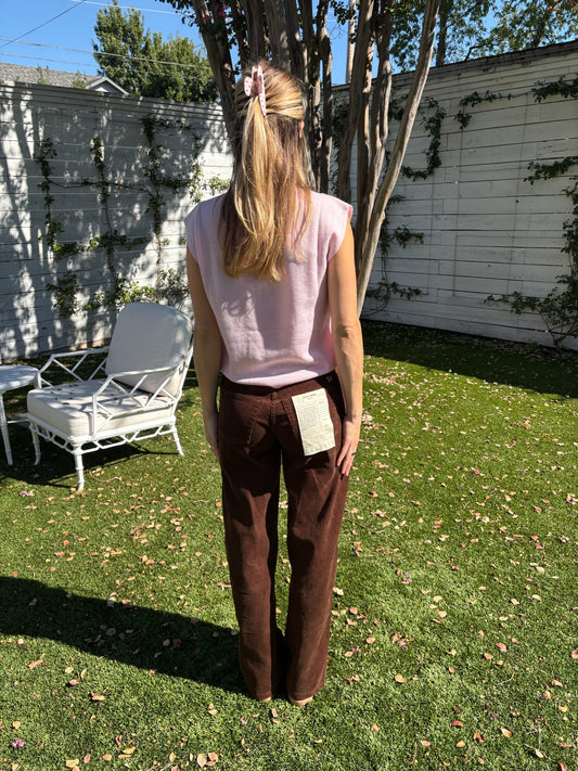cool jean in chocolate cord