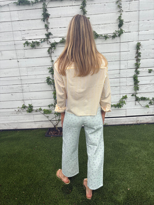 selena crop jean