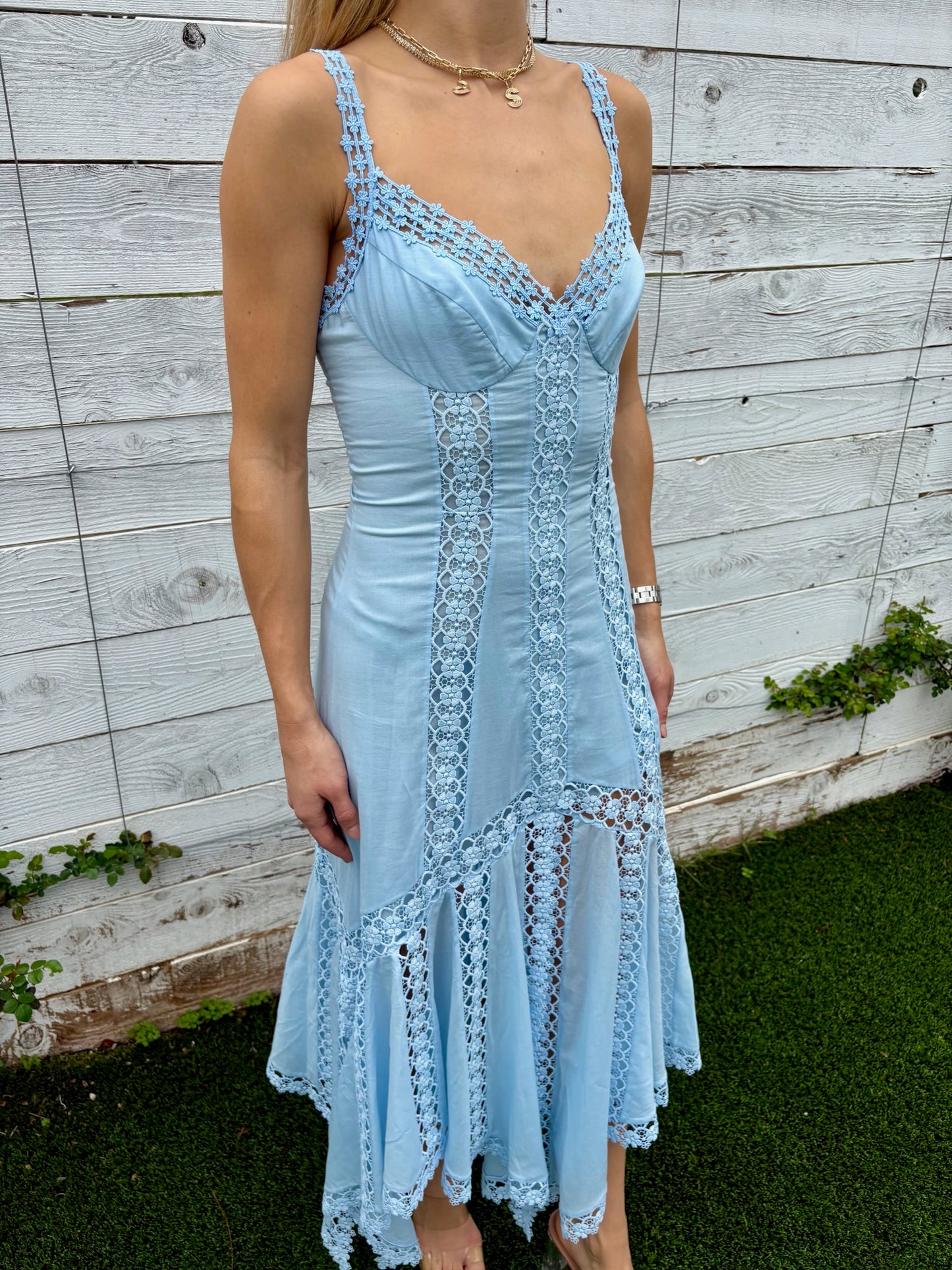 blossel long dress