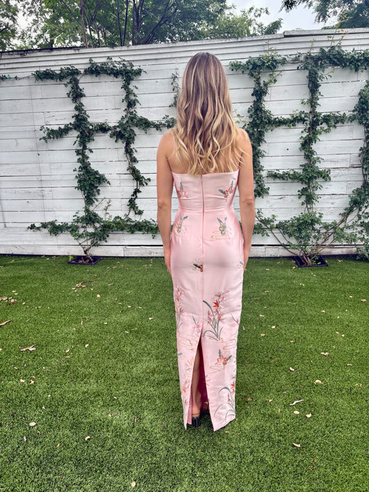 ilsa satin gown