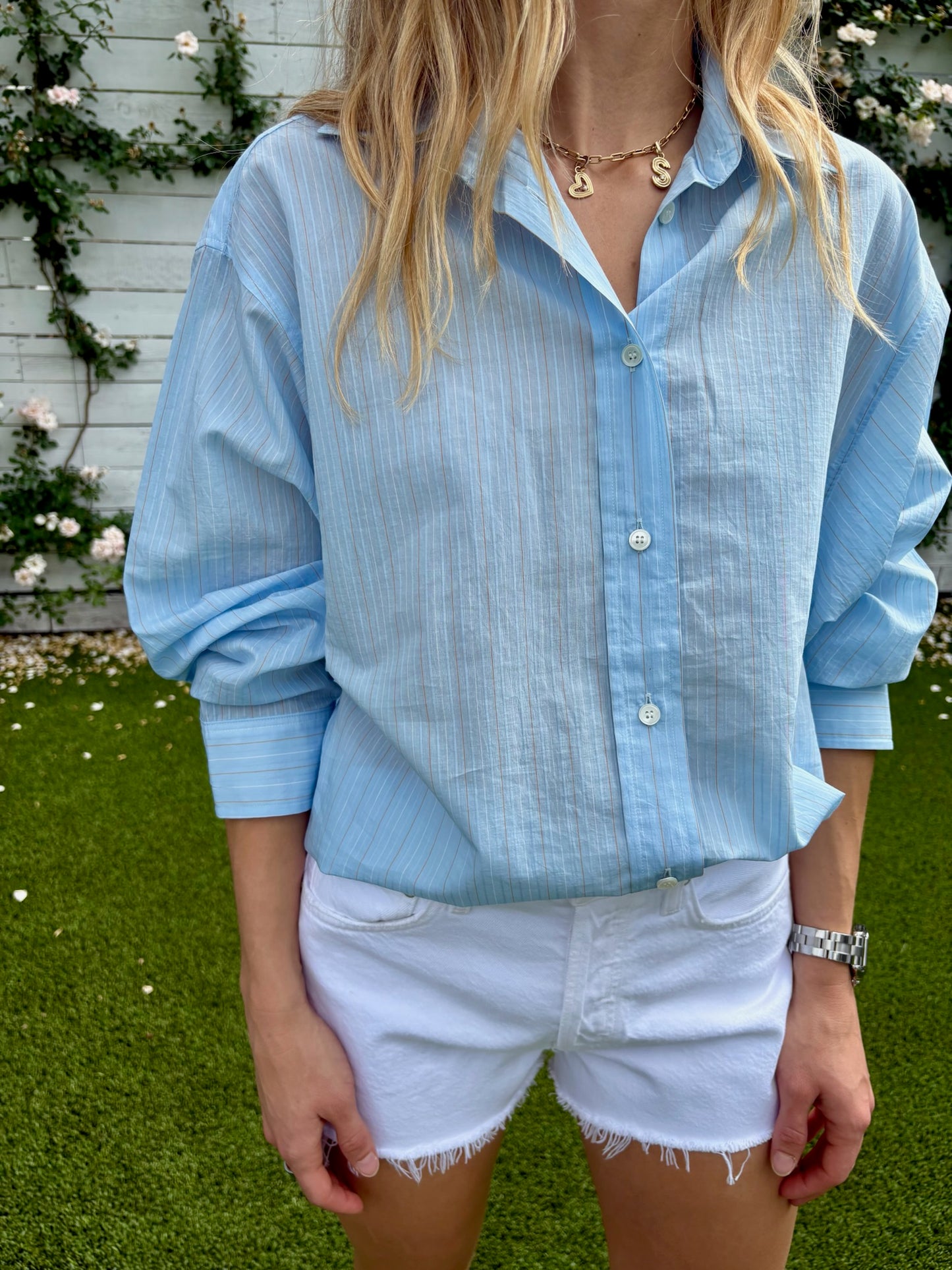 sona fontana stripe top