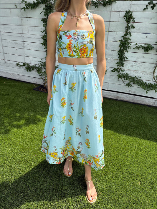 amya midi skirt