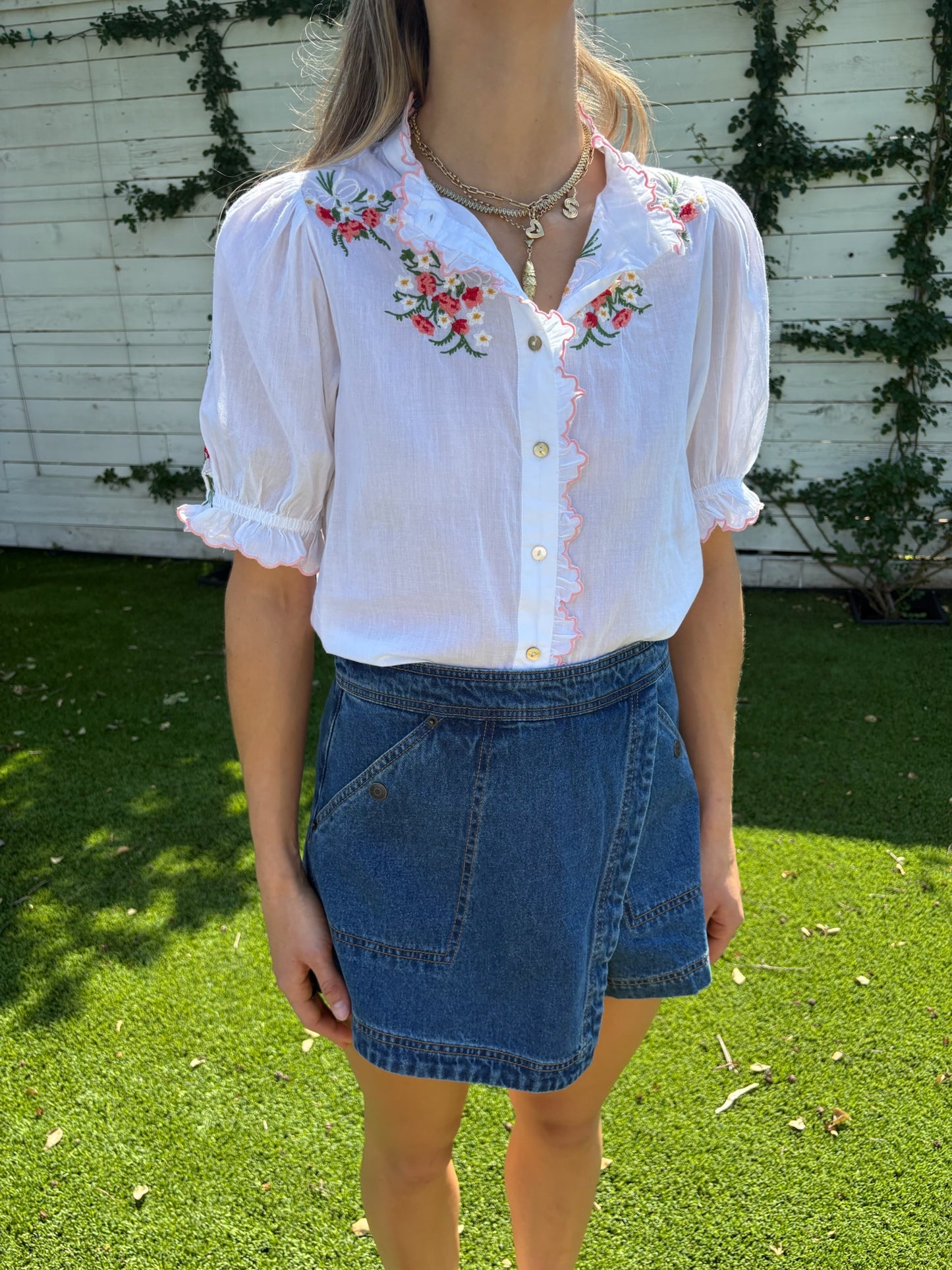 raquel wrap skirt