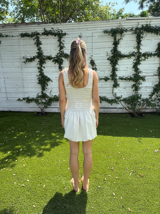 ilona bubble hem dress