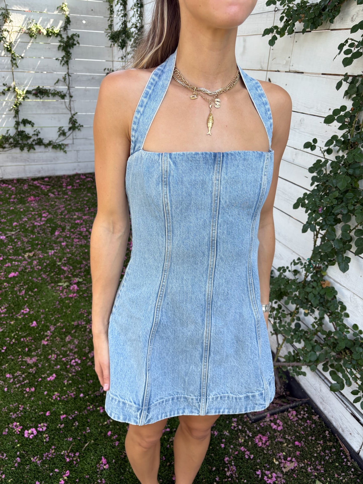 vivara denim dress