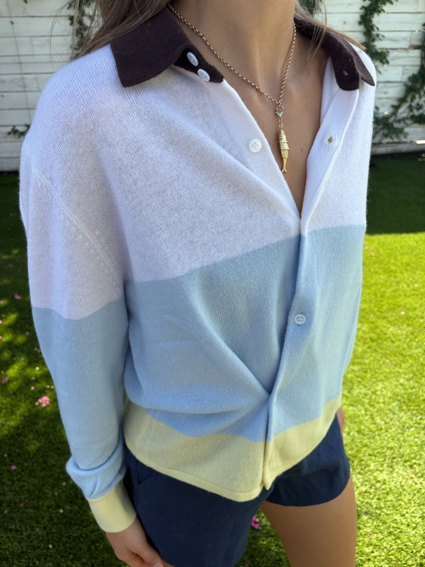 the rugby cardigan