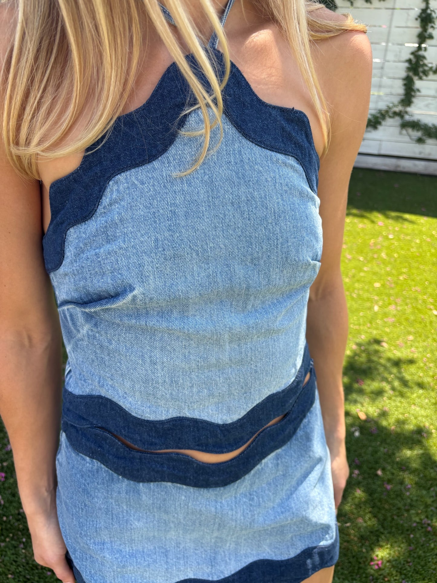 iselda denim top