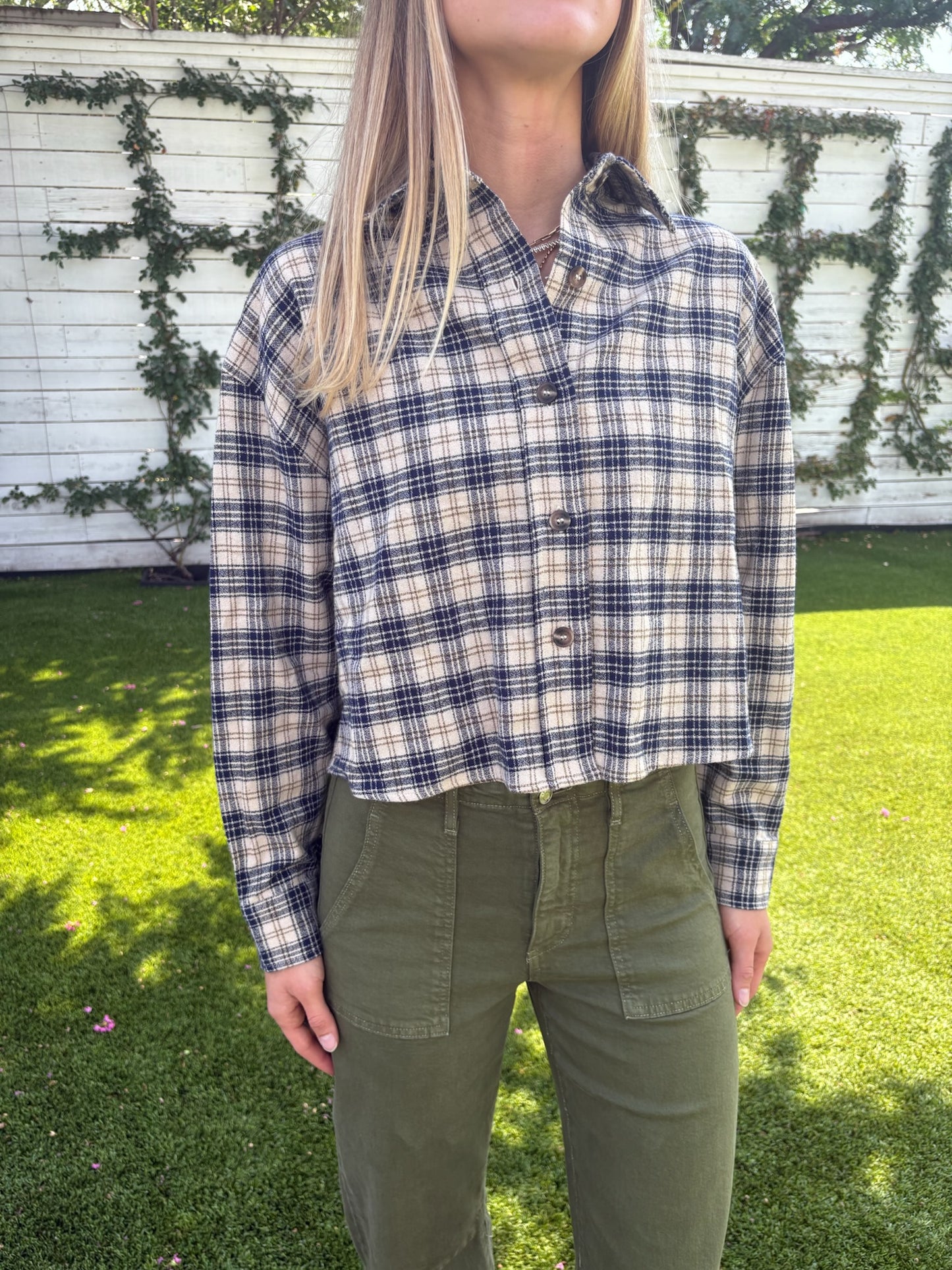 tate button down shirt