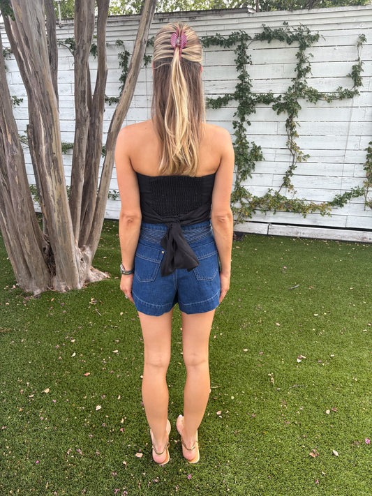 alzira top black