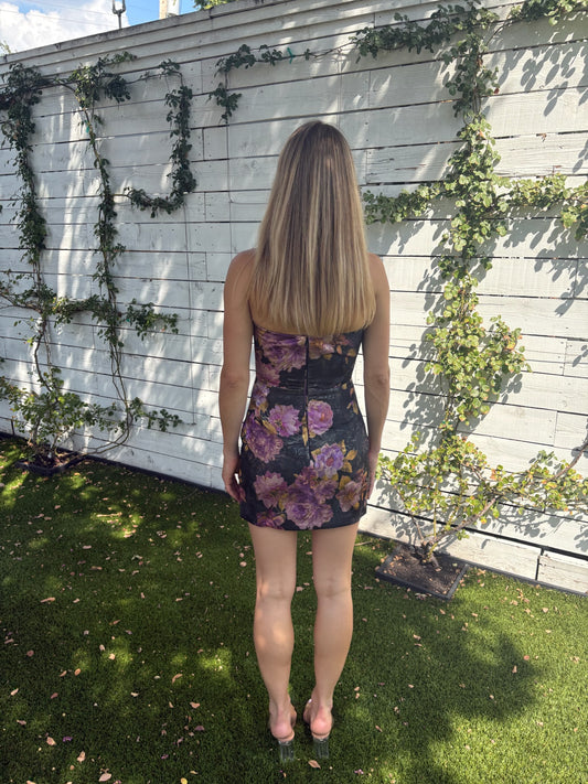zeen strapless mini dress