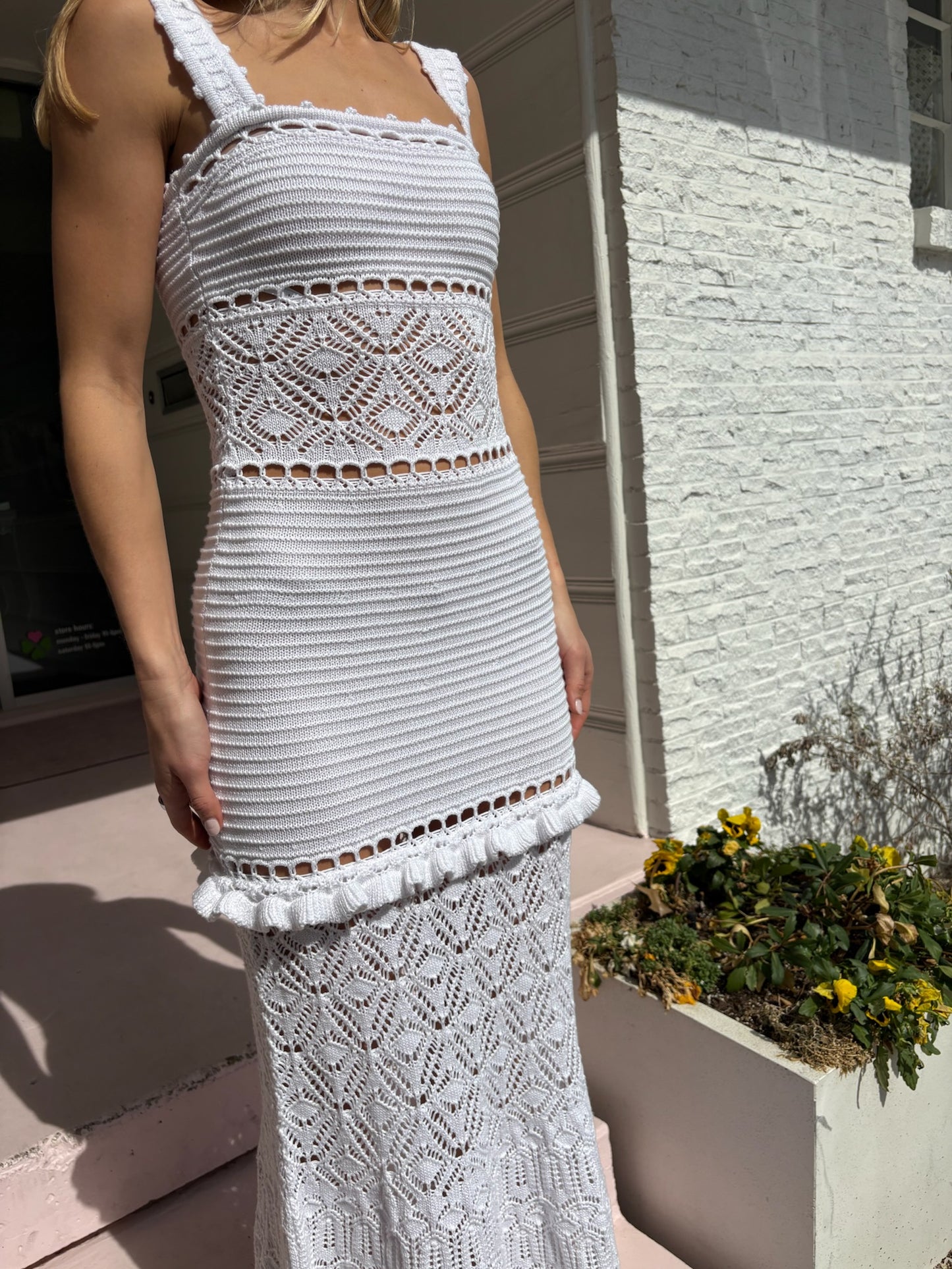 winona crochet dress