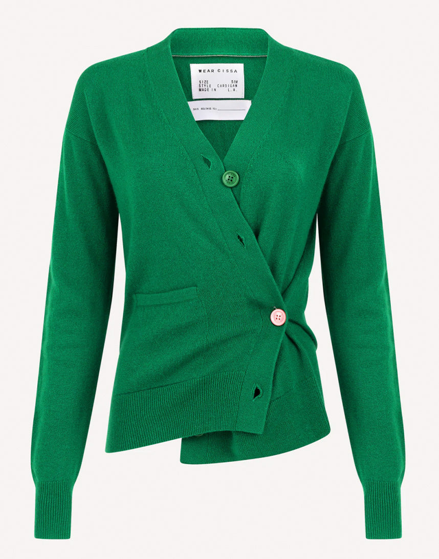 the wrap cardigan