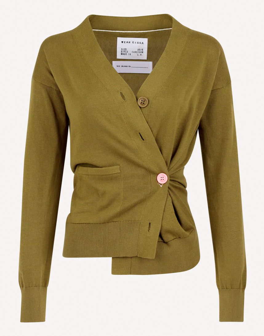 the wrap cardigan