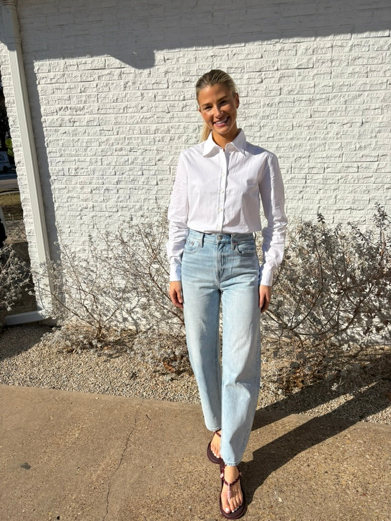 gisele button down
