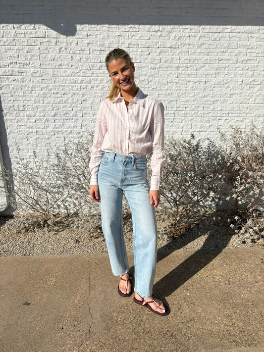 gisele button down