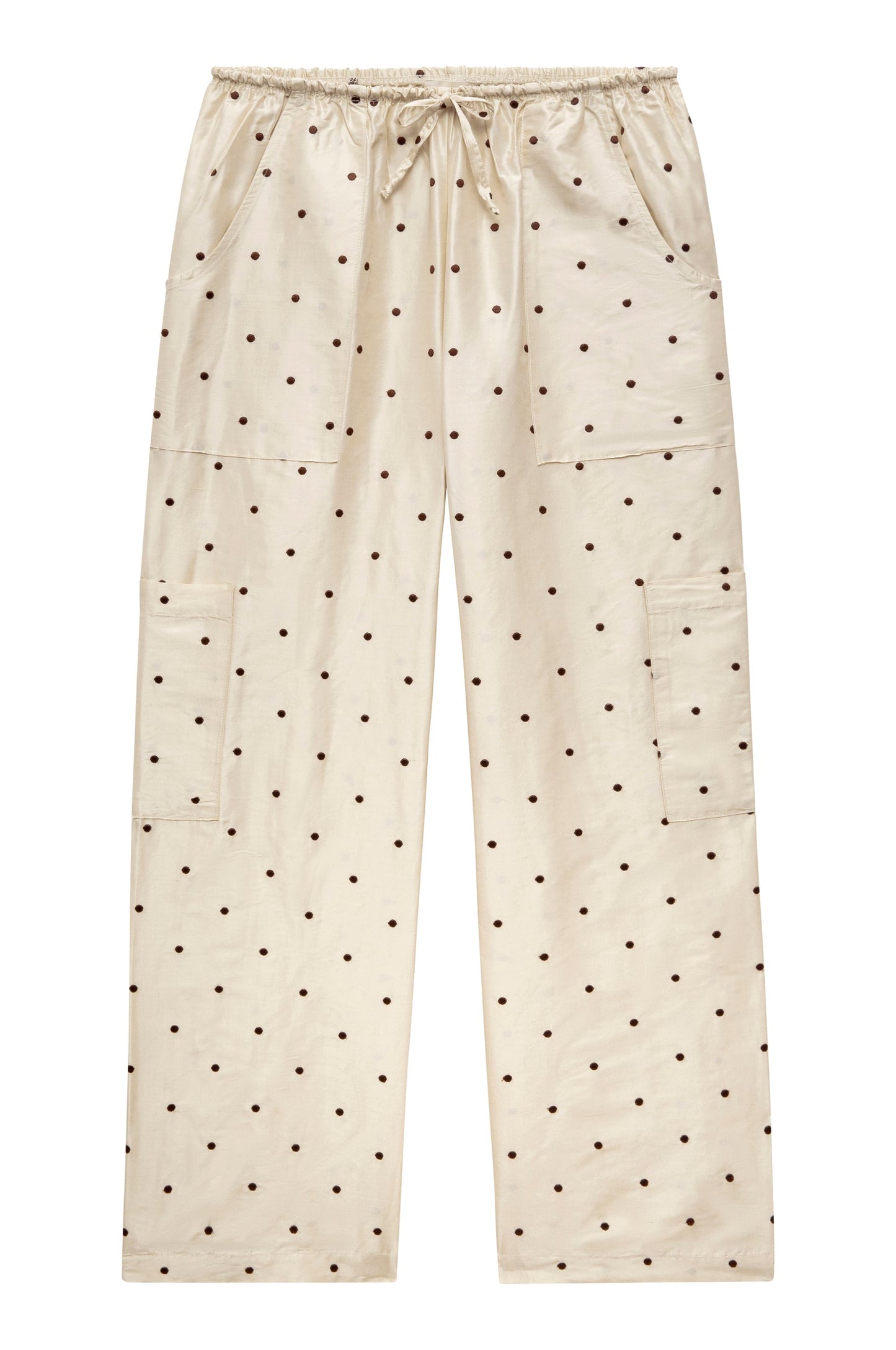 the taffeta drawstring cargo pant