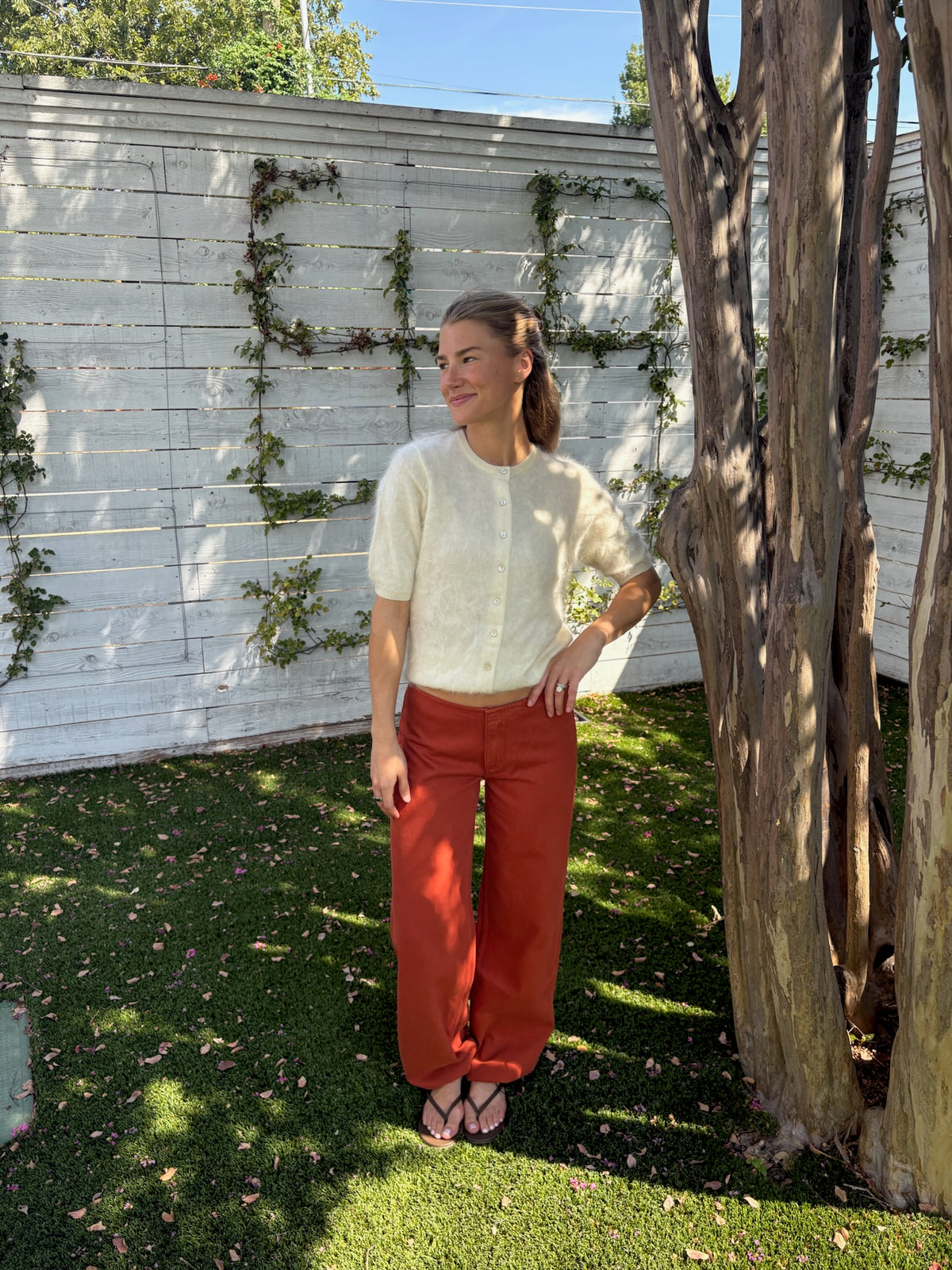brushed chamonix tee cardi