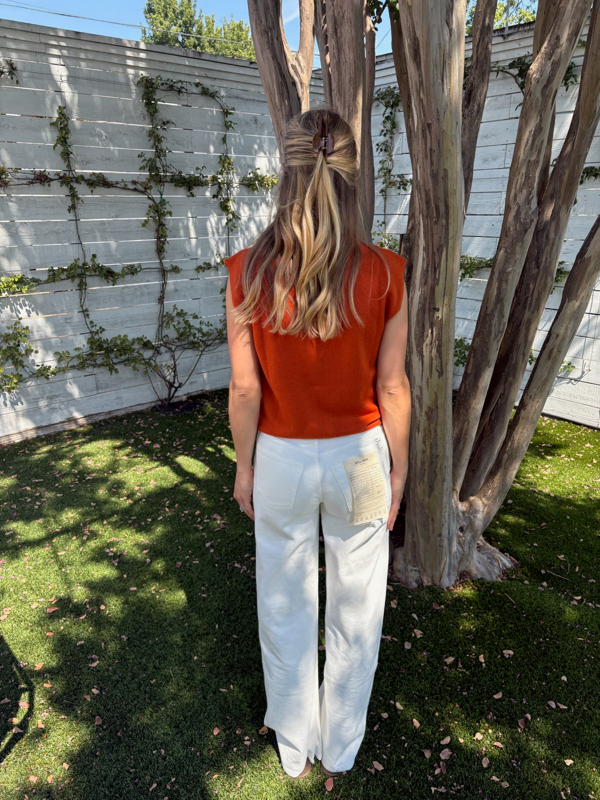 lucca crew neck tank