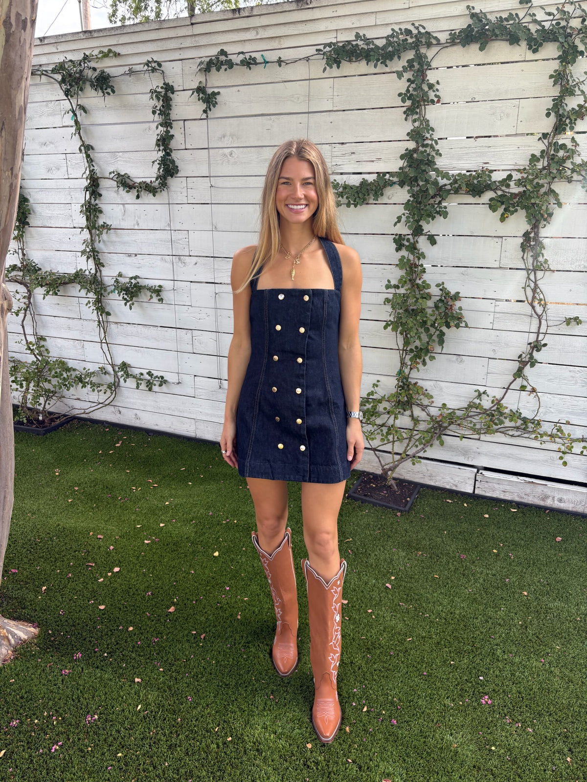 miramar denim dress