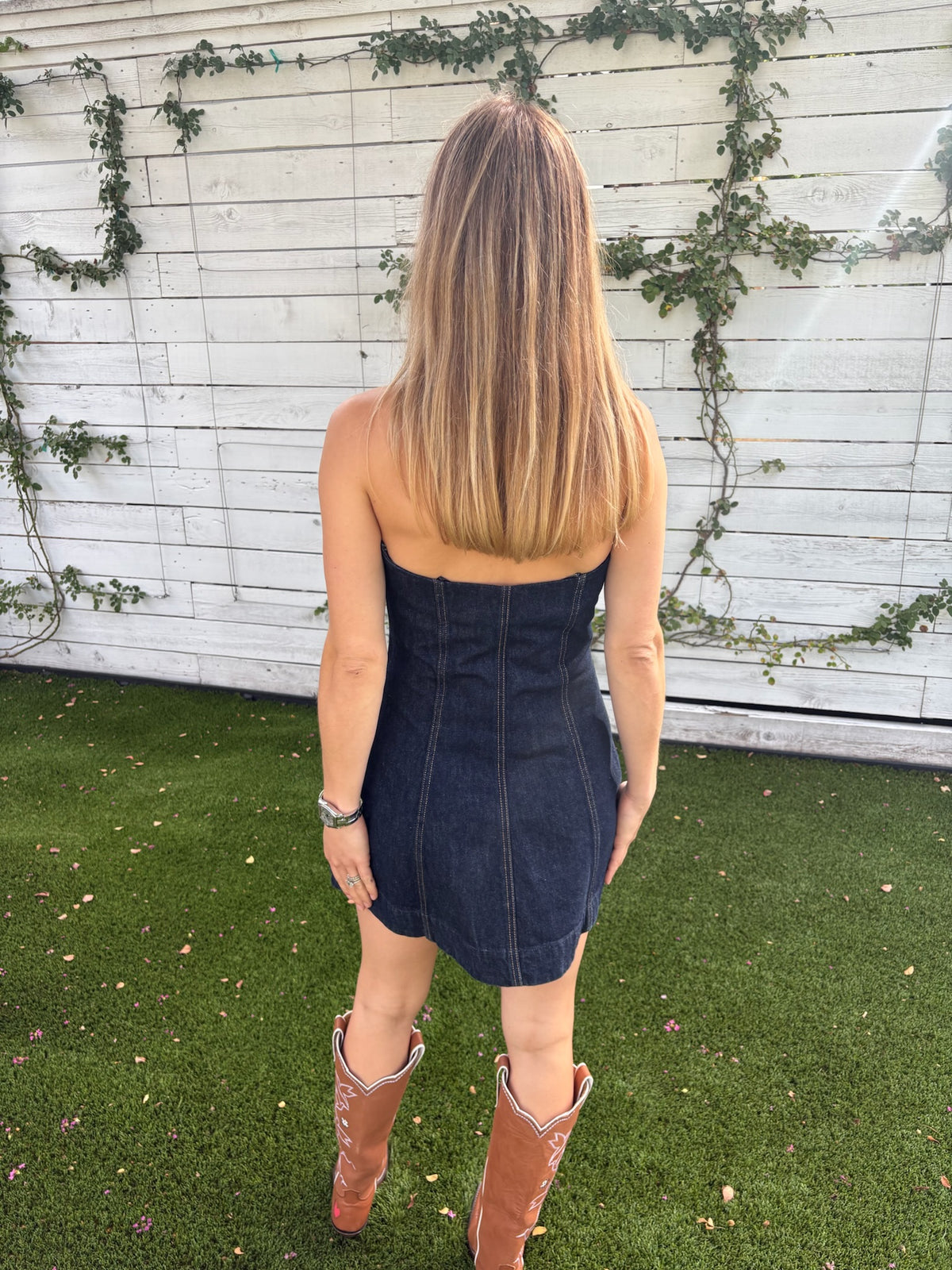 miramar denim dress