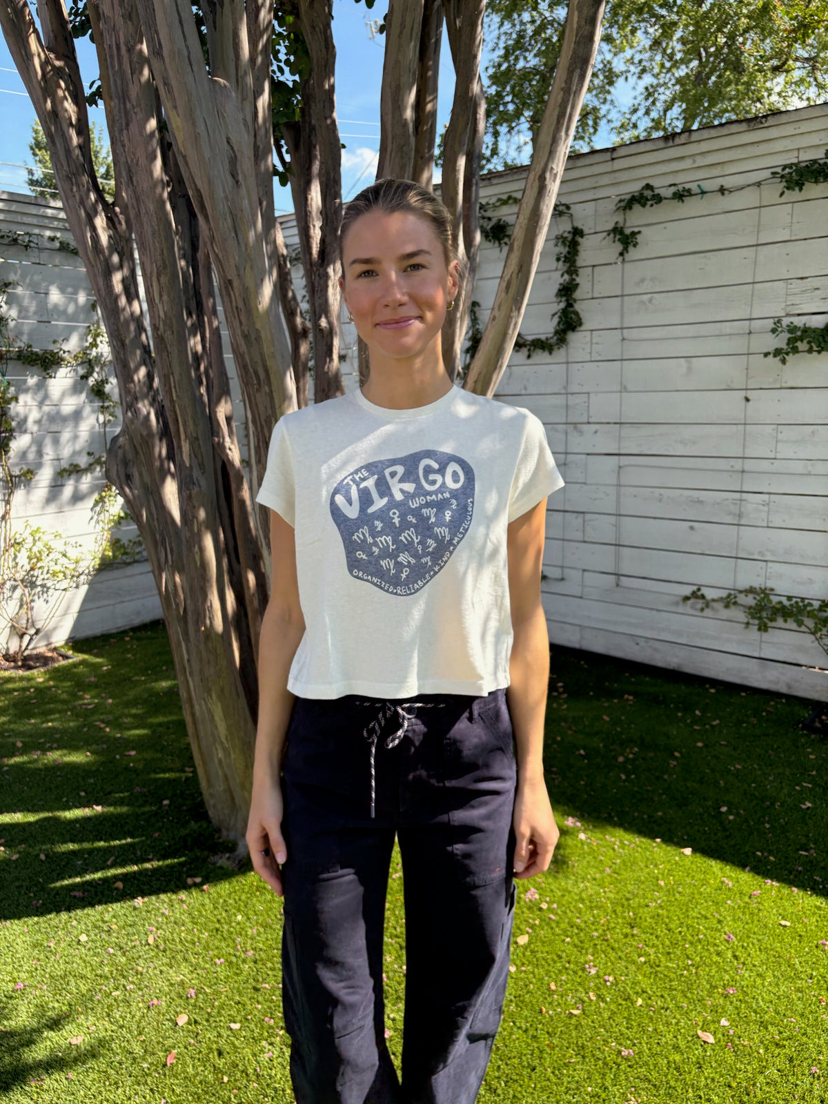 virgo boxy tee