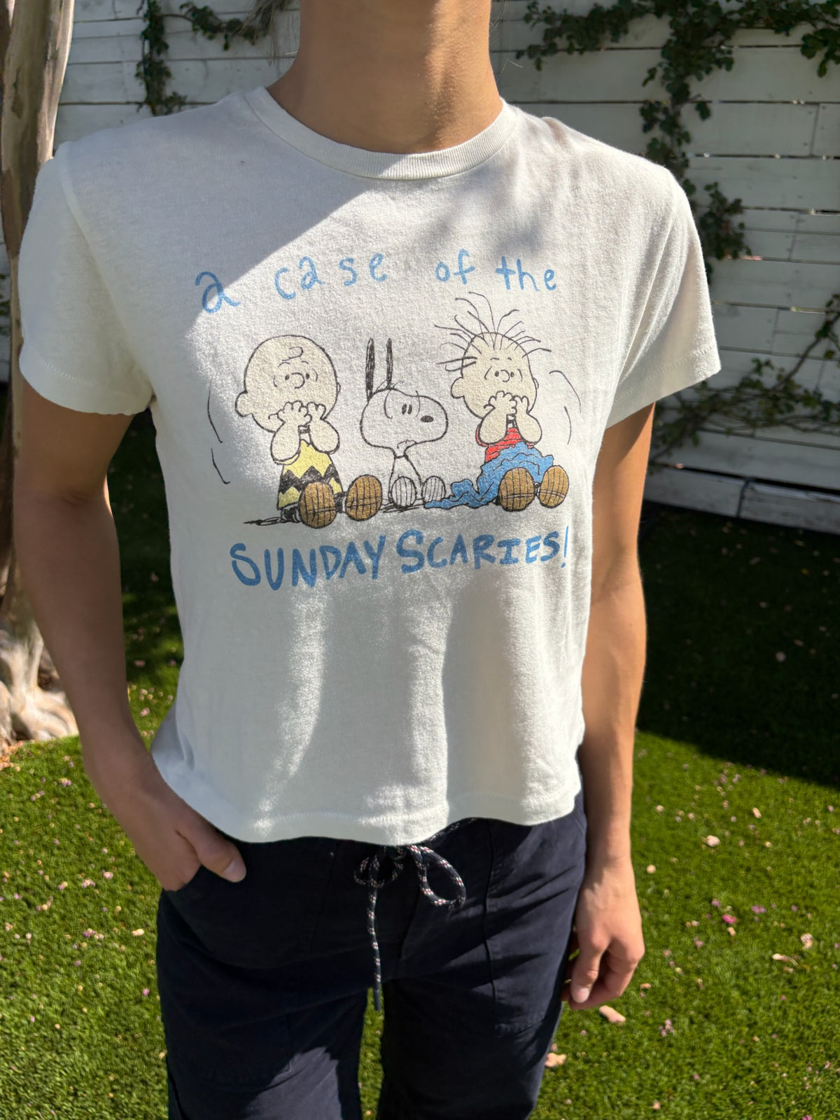 50s boxy tee scaries