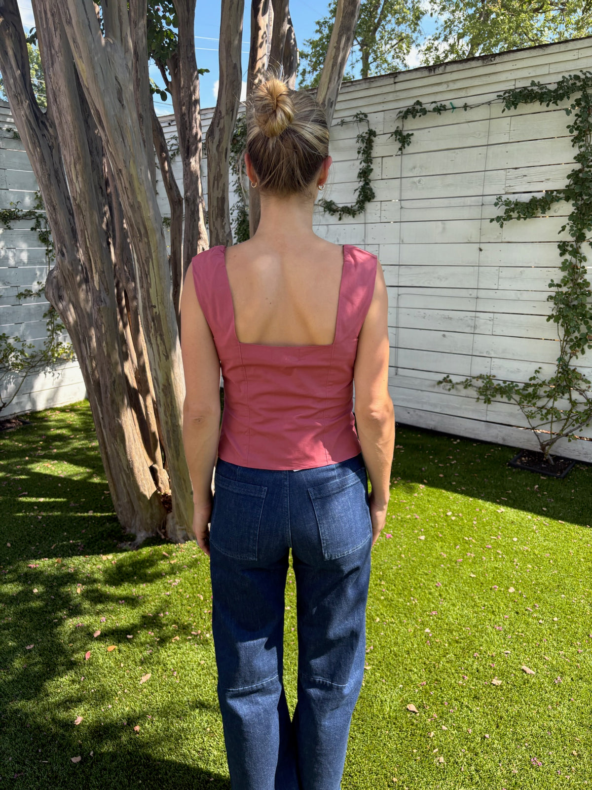 utility soft barrel jean in zoe