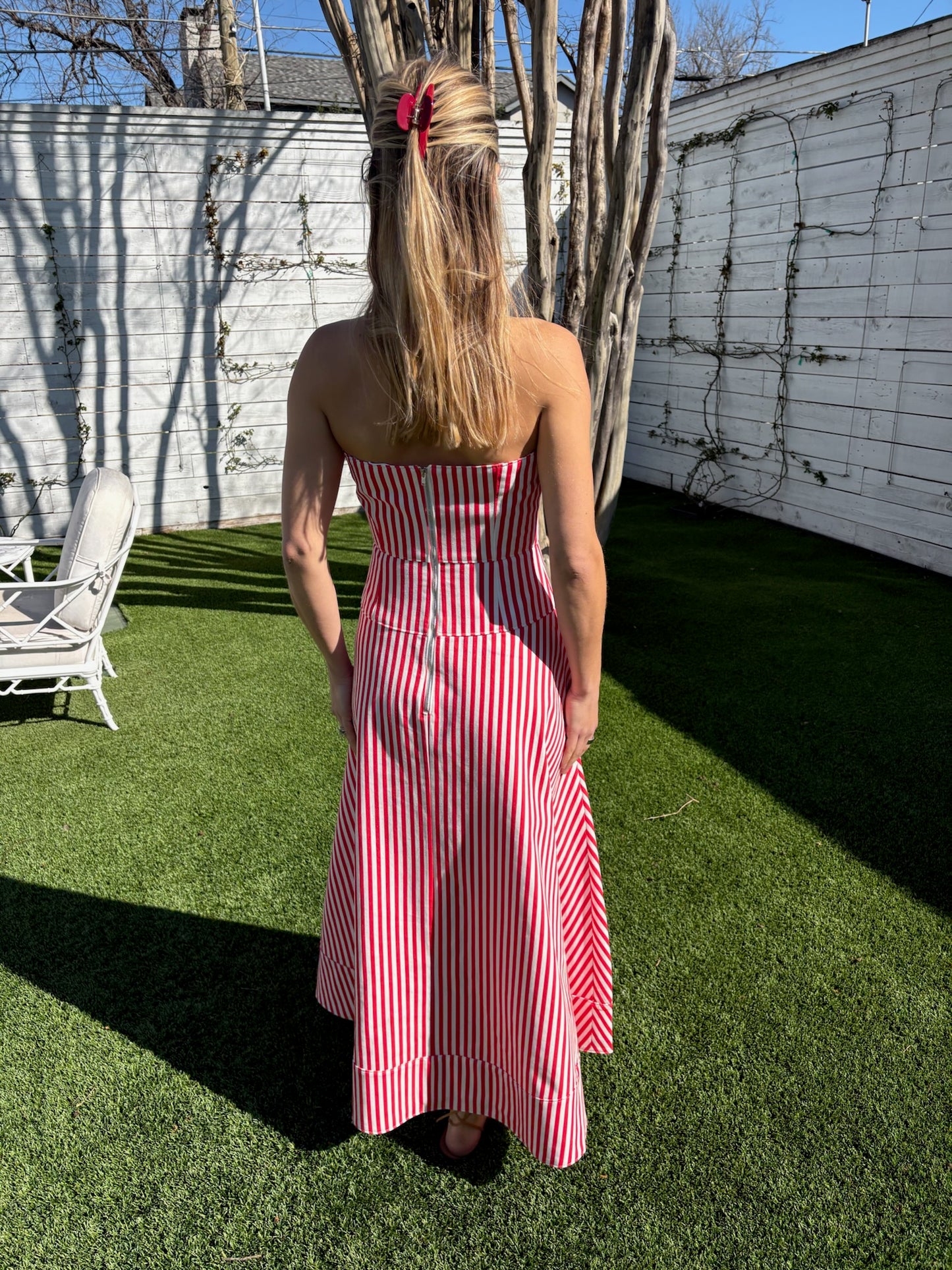 sloane denim dress