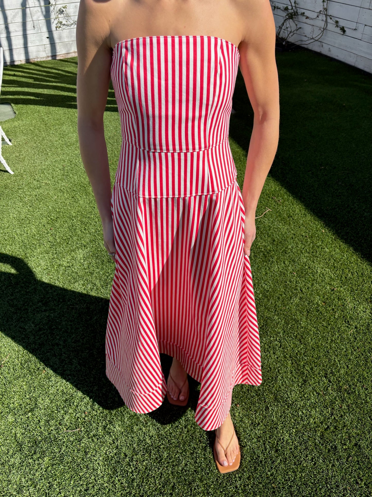 sloane denim dress