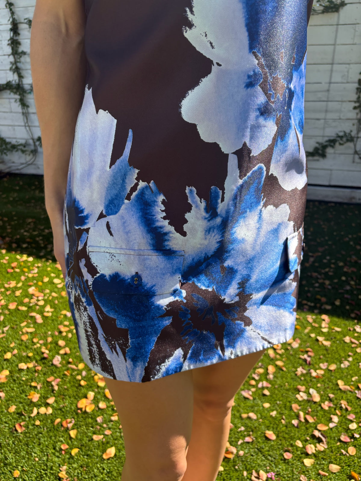 elsa shift mini dress