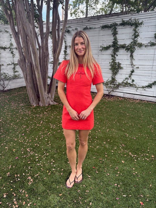 helena boucle dress