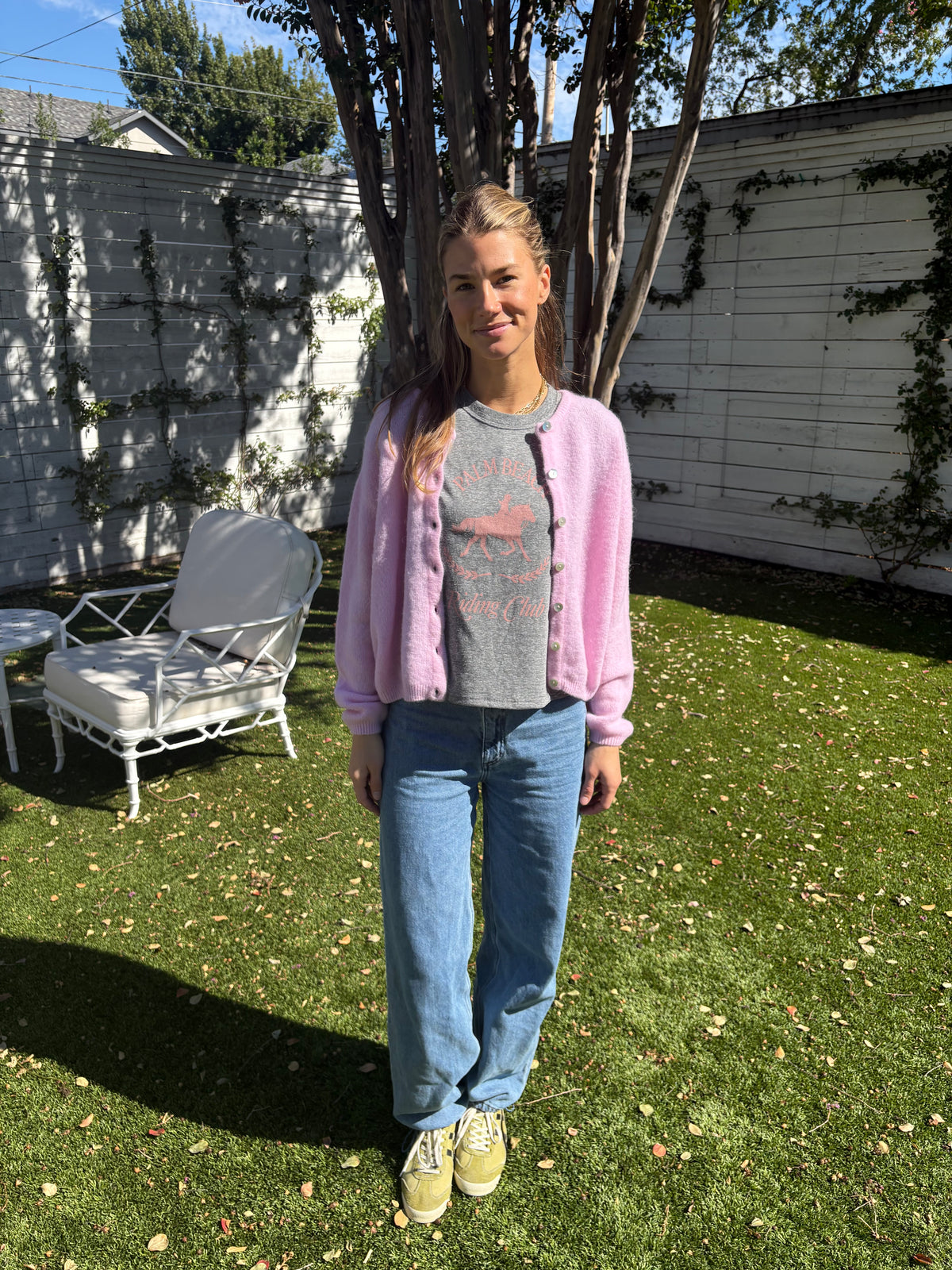 palm beach riding club tee