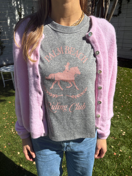 palm beach riding club tee