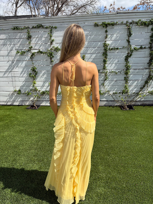 lorelie halter gown
