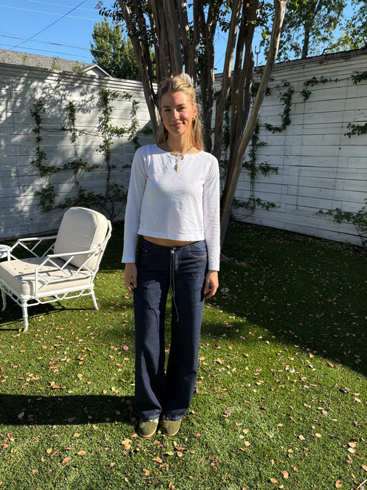 cool jean in indigo