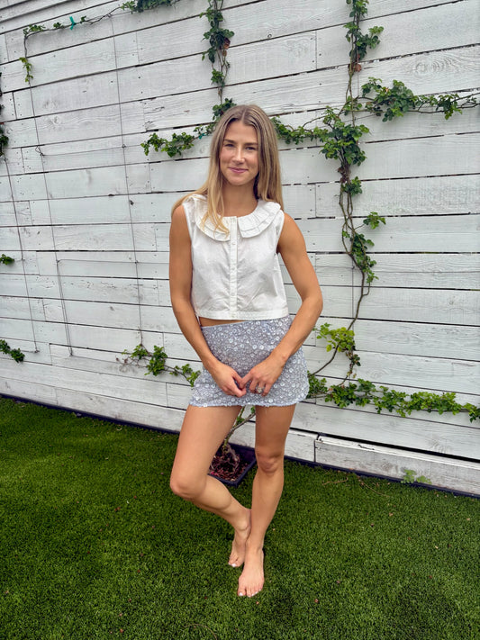 iris crop top