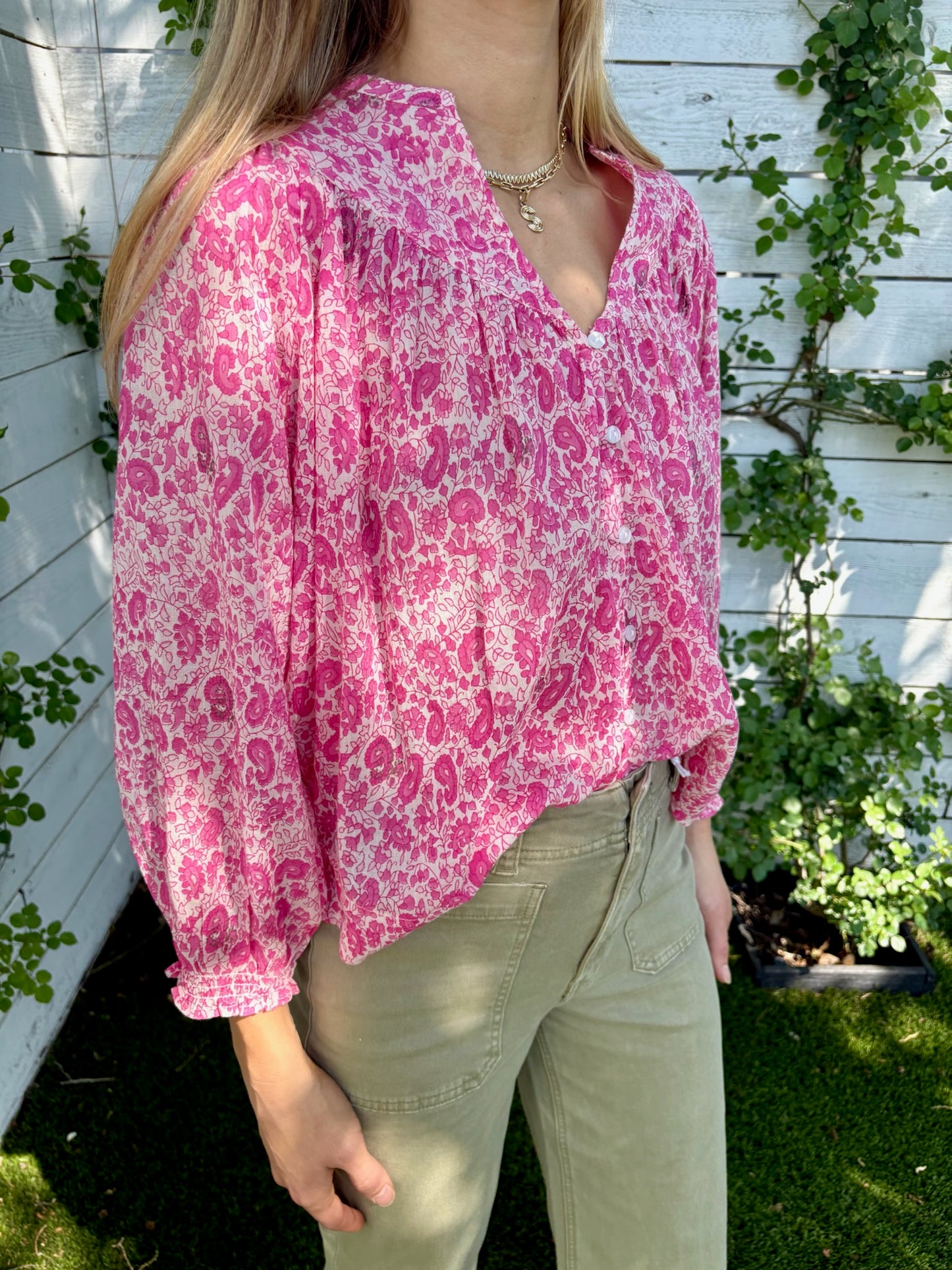 esti pink top