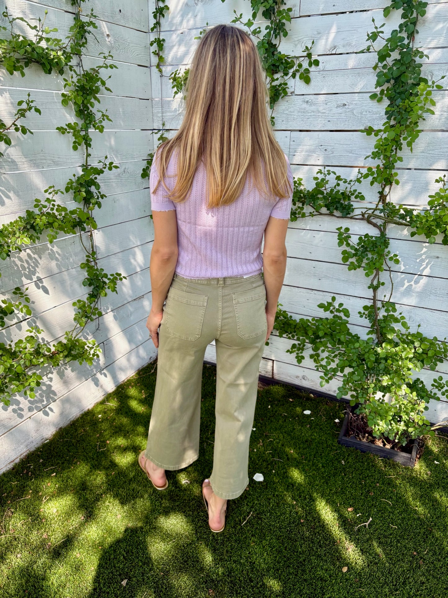 zooey jean slate green