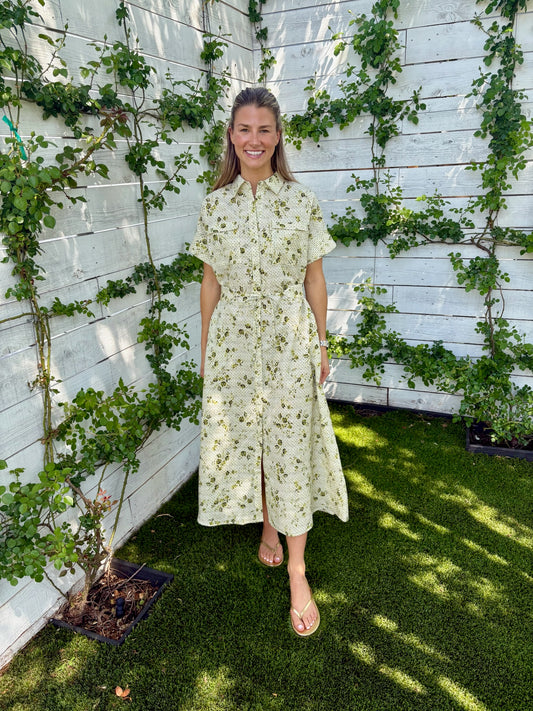 daphne dress verdant