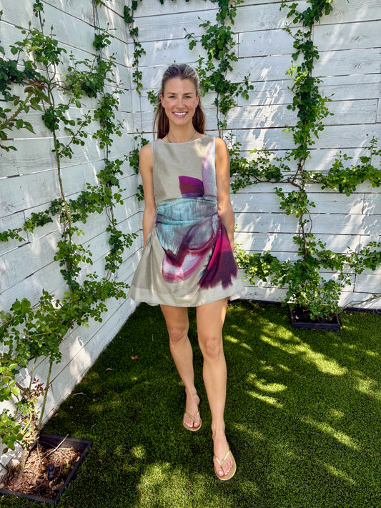 waverlyn ruched mini dress