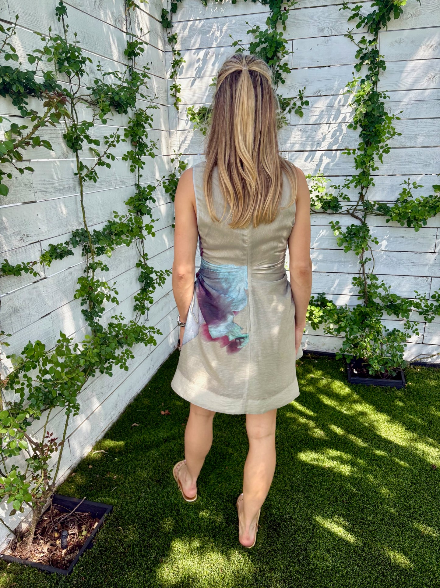 waverlyn ruched mini dress