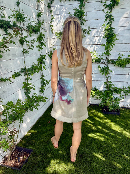 waverlyn ruched mini dress