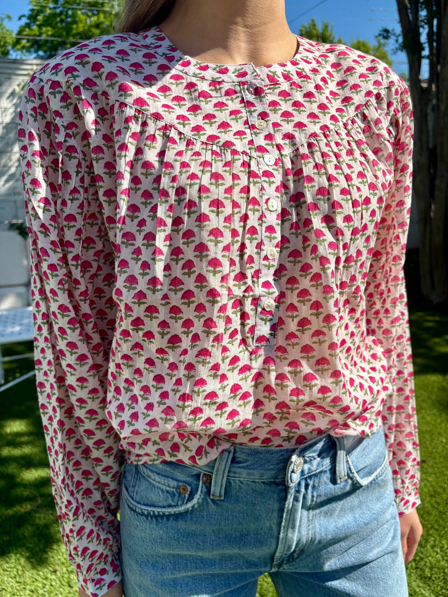 letty pink top
