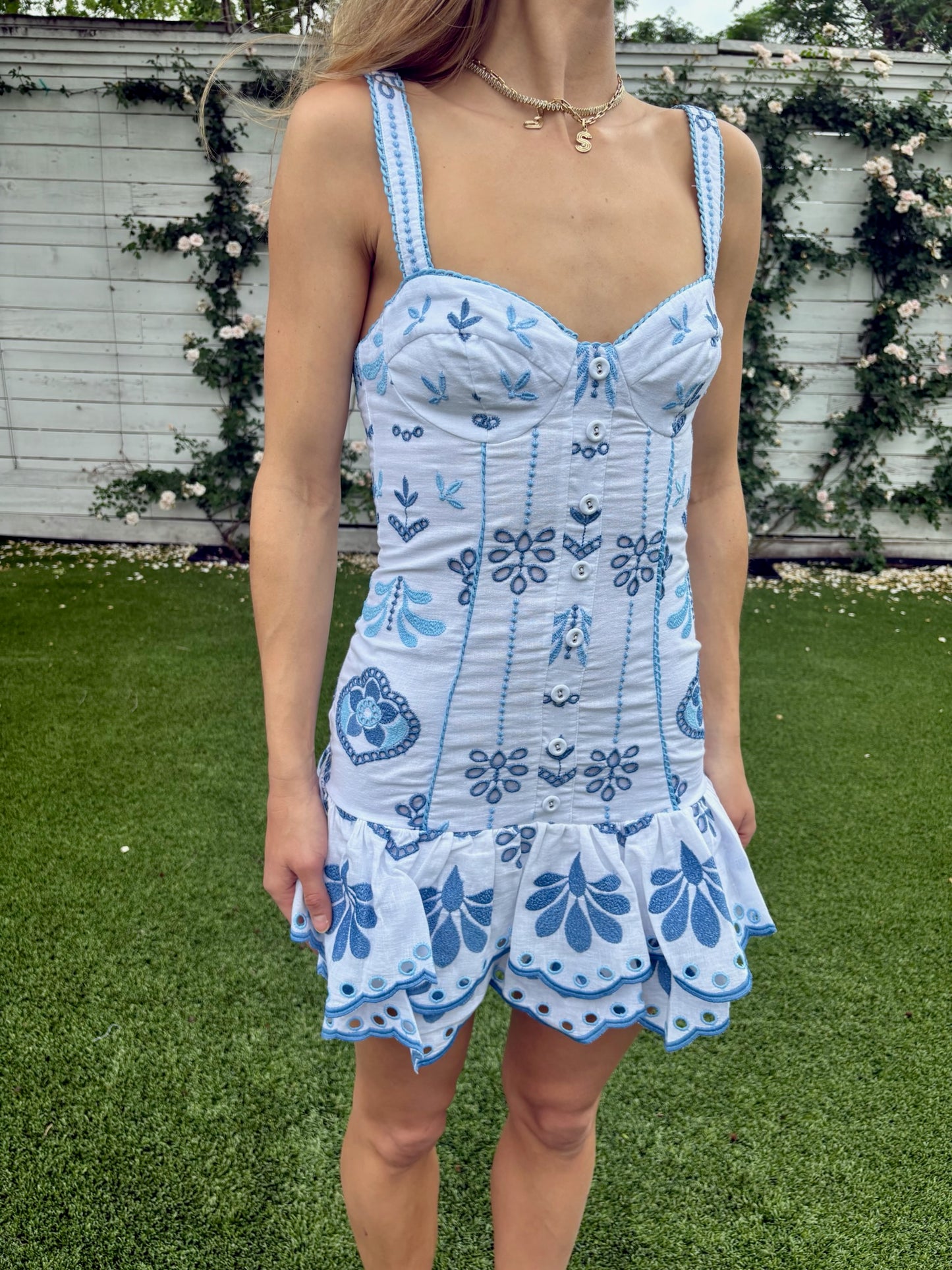 niva short dress