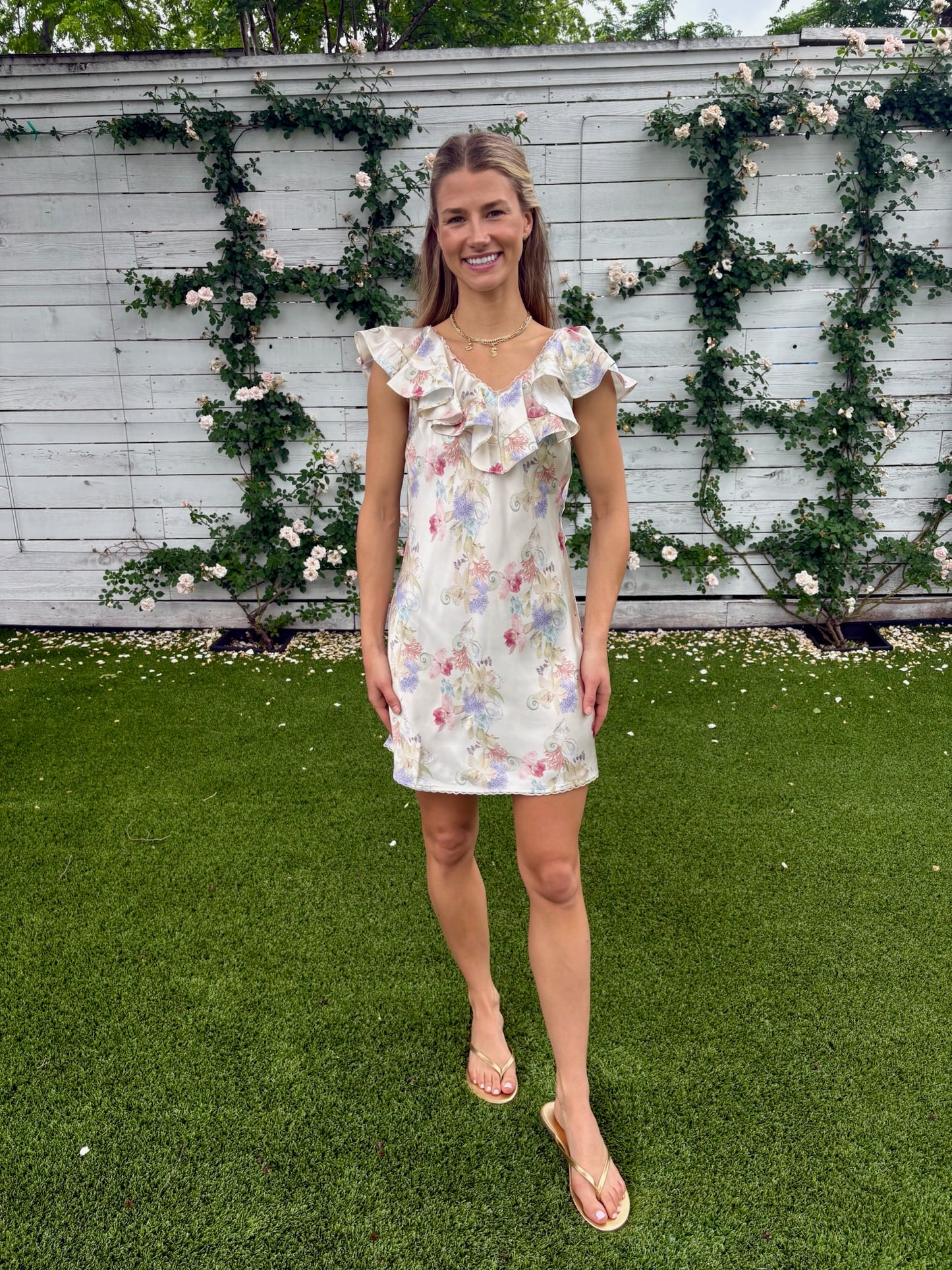 Lulu shell mini dress