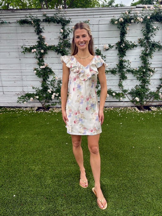 Lulu shell mini dress